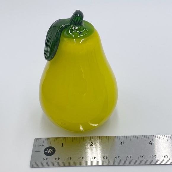 Vintage Glass Fruits Murano Style Hand
Blown Grapes Orange Apple Pear - Picture 16 of 16